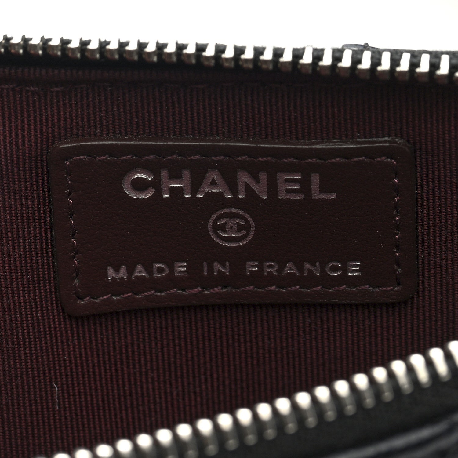 Chanel Caviar Quilted Classic iPhone Pouch Black 6 of 8