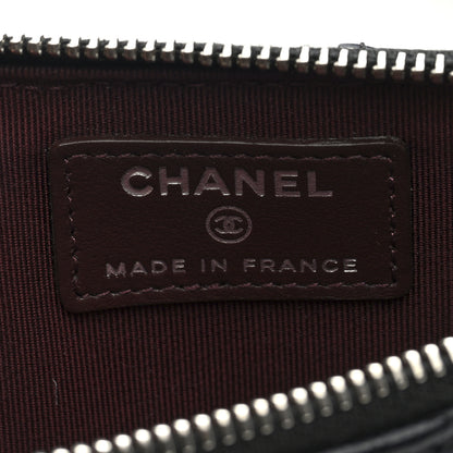 Chanel Caviar Quilted Classic iPhone Pouch Black 6 of 8