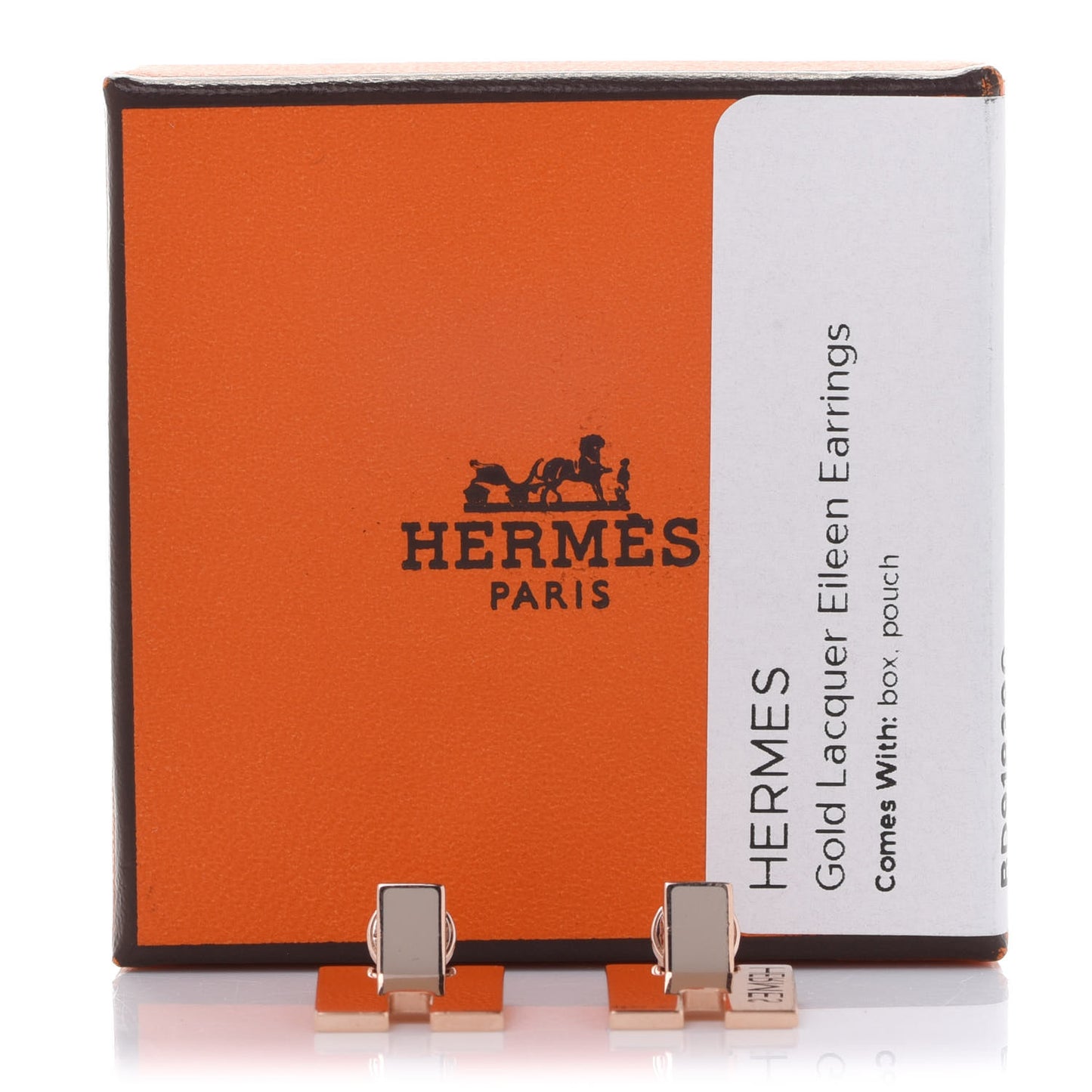 Rose Gold Lacquer Eileen Earrings Etoupe
