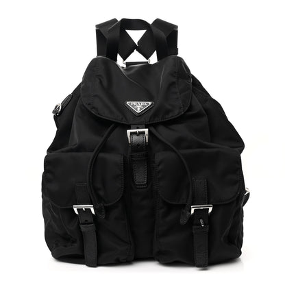 Prada Re-Nylon Saffiano Medium Backpack Black 1 of 13