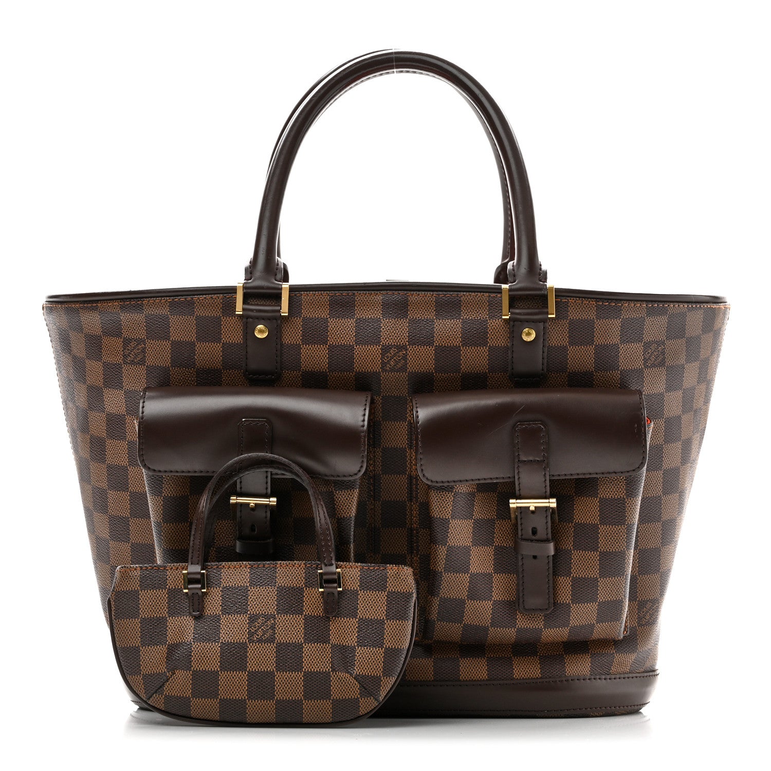 Louis Vuitton Damier Ebene Manosque GM 3 of 10
