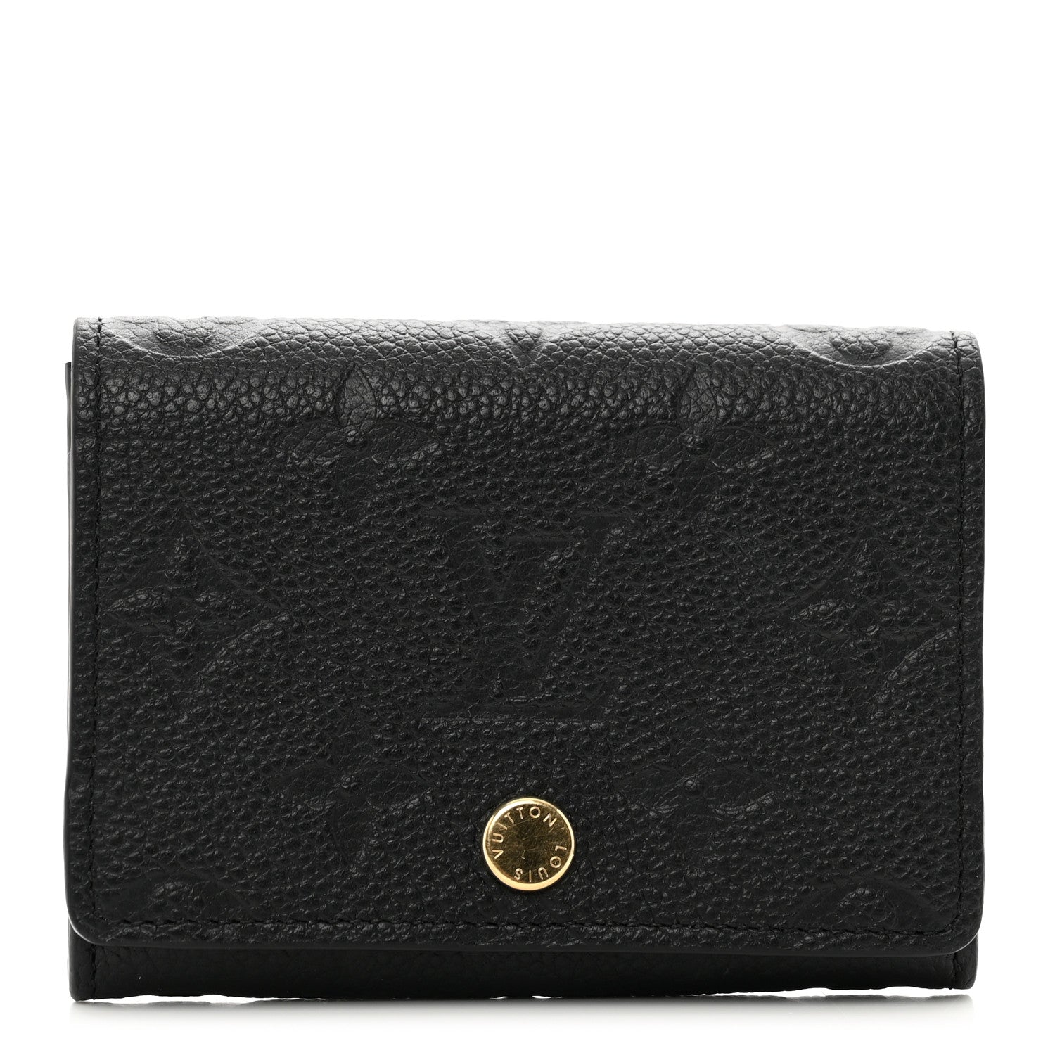 Louis Vuitton Empreinte Business Card Holder Black 1 of 8
