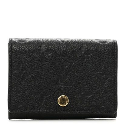 Louis Vuitton Empreinte Business Card Holder Black 1 of 8