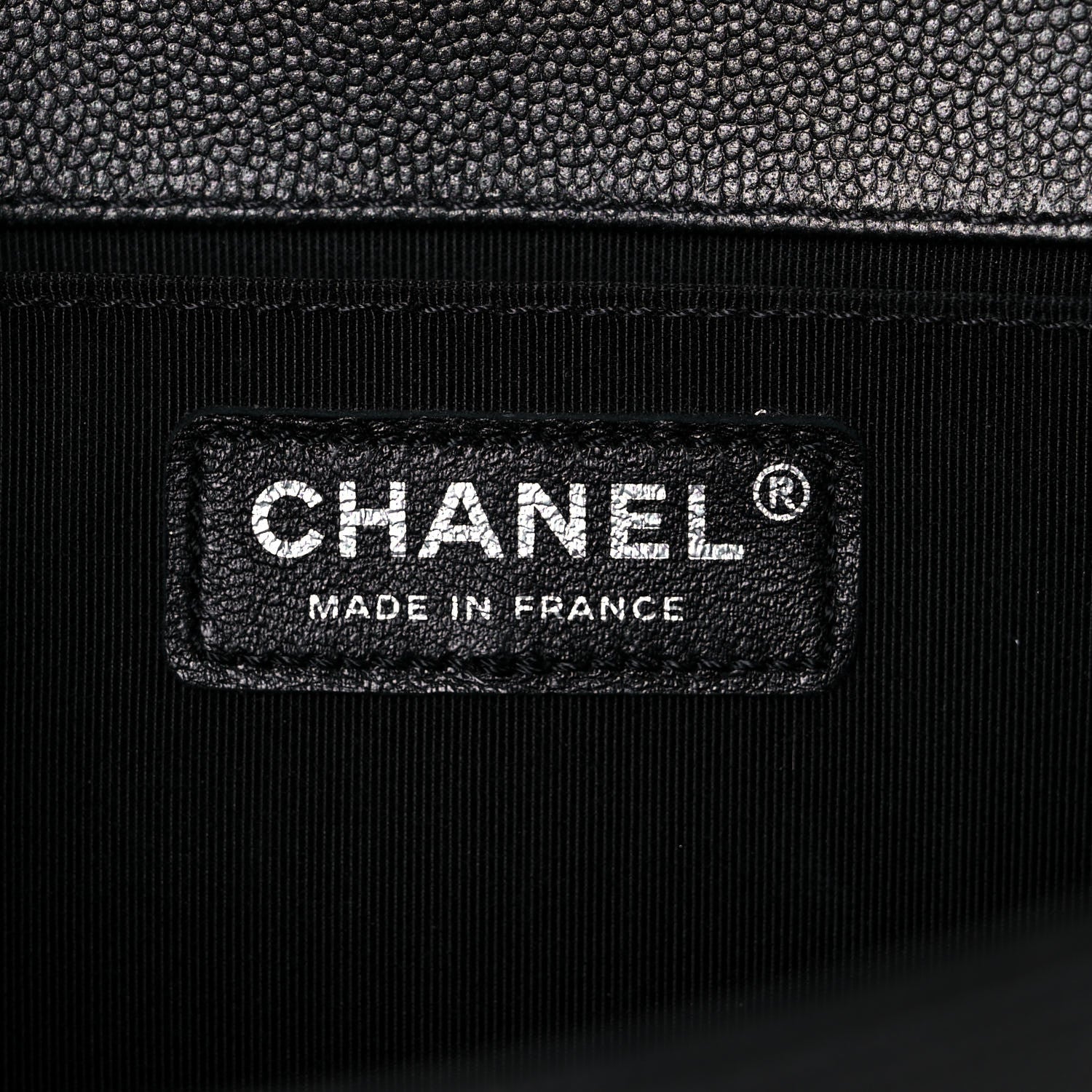 Chanel Caviar Quilted Medium Boy Flap So Black 10 of 15