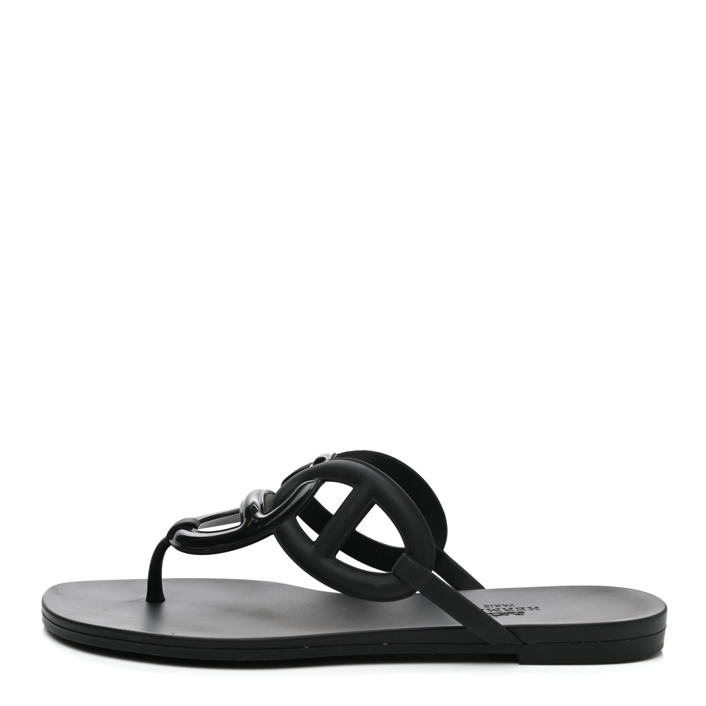 Rubber Womens Egerie Sandals 37.5 Black