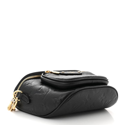 Louis Vuitton Empreinte Mini Bumbag Black 4 of 9