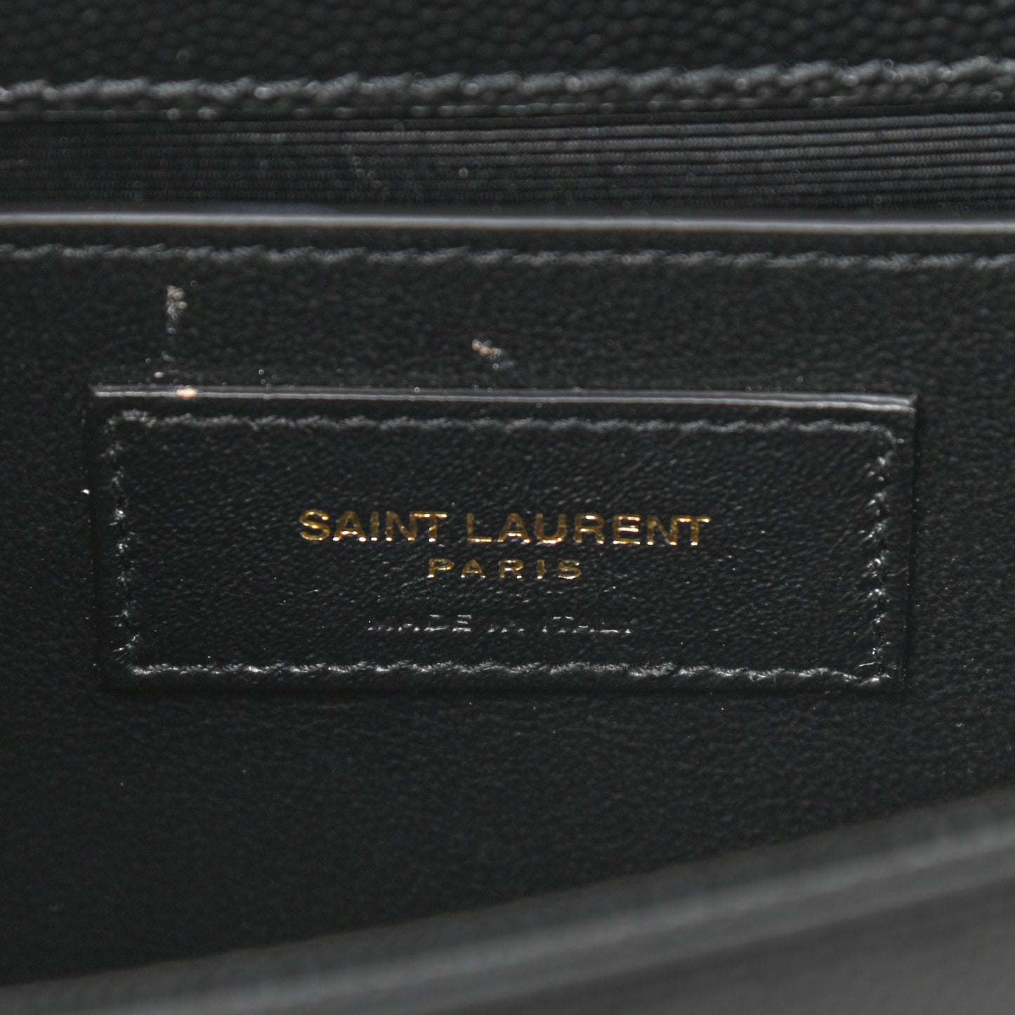 Grain De Poudre Small Monogram Kate Satchel Black