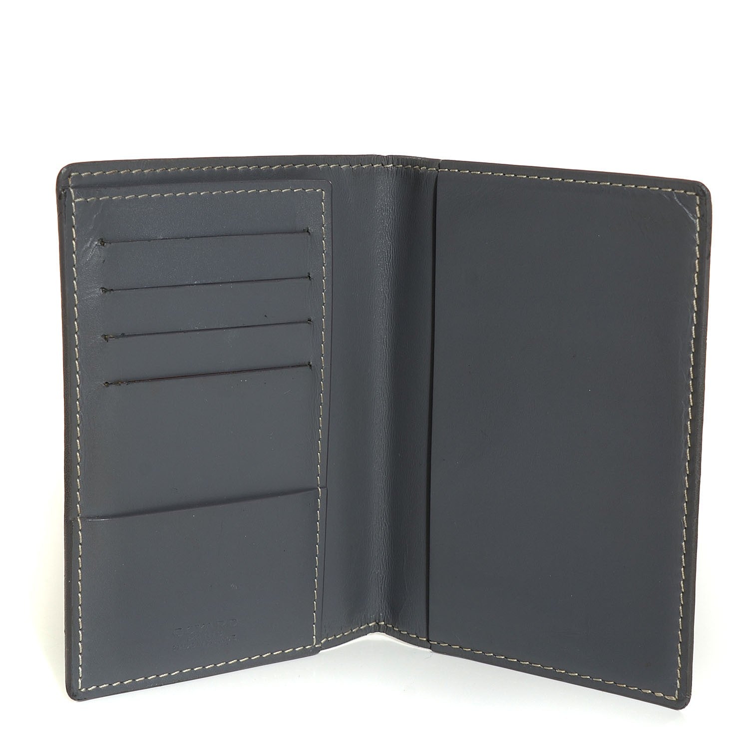 Goyard Goyardine Passport Wallet Grey 6 of 8