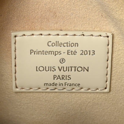 Louis Vuitton Damier Facette Speedy Cube PM Cream 6 of 13