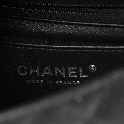 Chanel Iridescent Caviar Quilted Mini Rectangular Flap Black 6 of 8