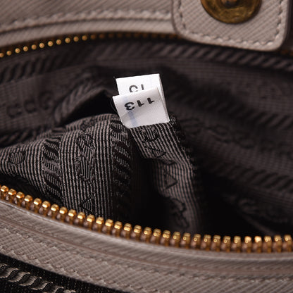 Prada Saffiano Lux Medium Tote Argilla 7 of 14