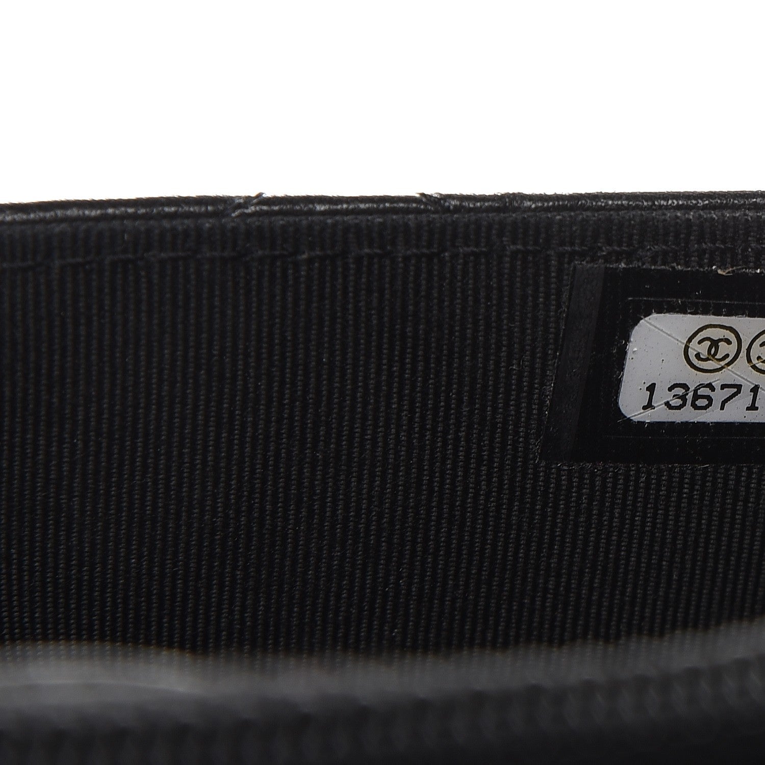 Chanel Lambskin Quilted Wallet On Chain WOC Black 8 of 19