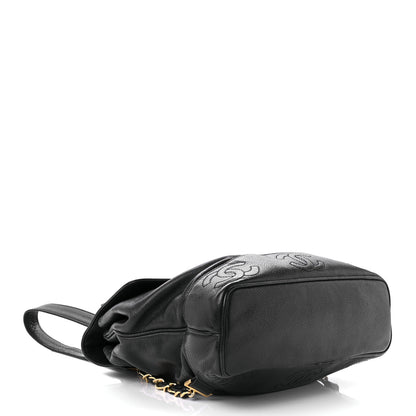 Chanel Caviar CC Backpack Black 4 of 9
