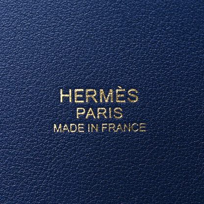 Hermes Taurillon Novillo 1923 Bolide 35 Bleu Saphir 5 of 10