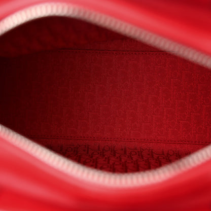 Christian Dior Lambskin Cannage Medium Lady Dior Red 5 of 11