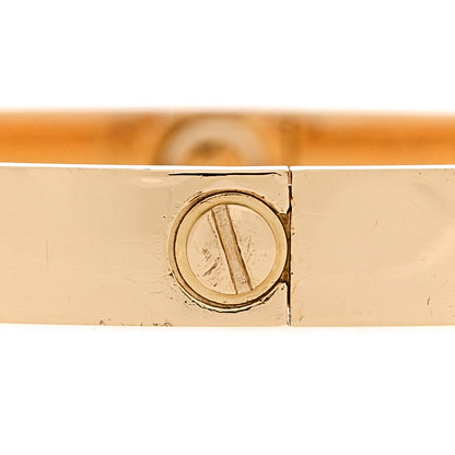 Cartier 18K Yellow Gold LOVE Bracelet 17 5 of 9