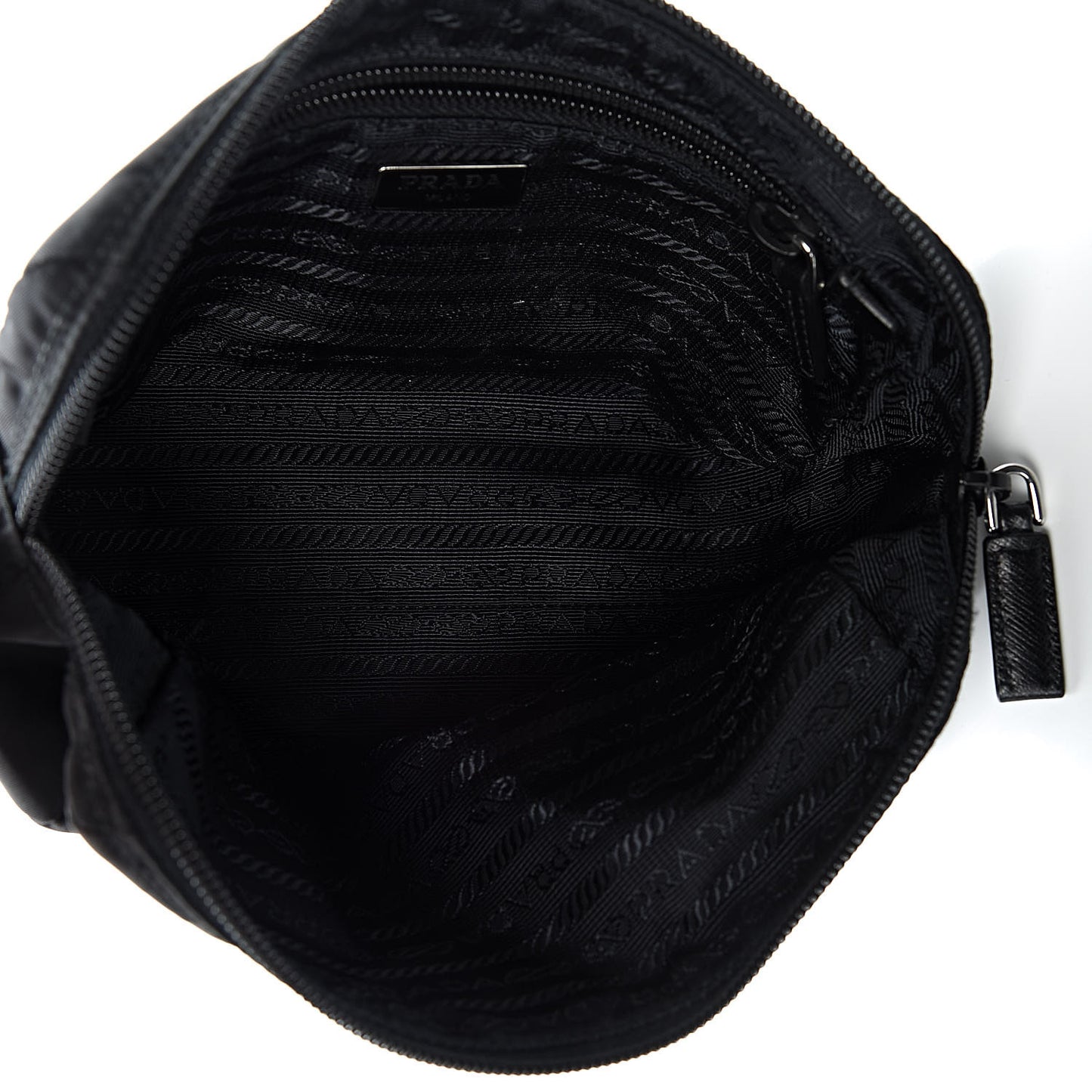 Nylon Vela Cosmetic Pouch Black