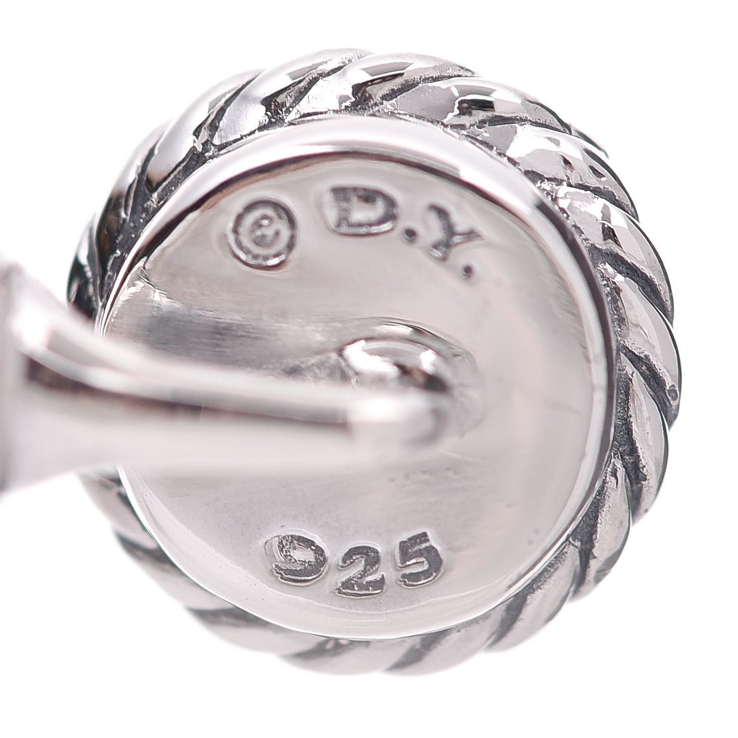 Sterling Silver Pearl 3mm Chatelaine Bracelet