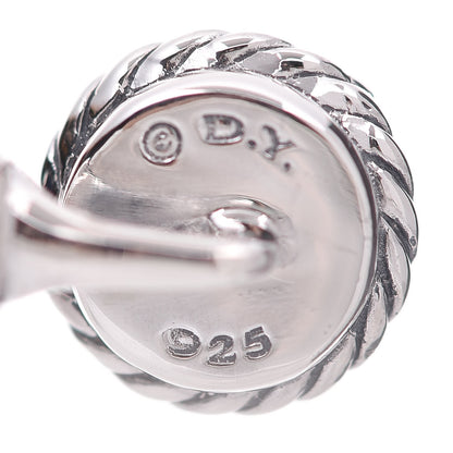 David Yurman Sterling Silver Pearl 3mm Chatelaine Bracelet 4 of 4