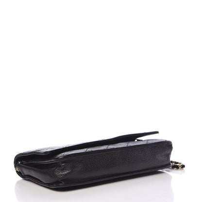 Chanel Caviar Quilted Wallet On Chain WOC Black 4 of 20