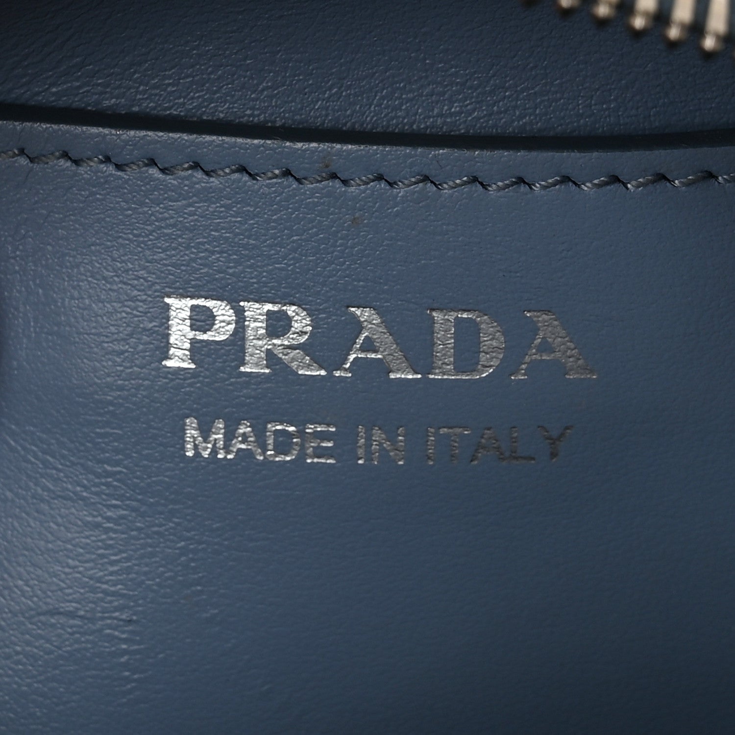 Prada Soft Calfskin Impunture Diagramme Belt Bag Astrale 6 of 11