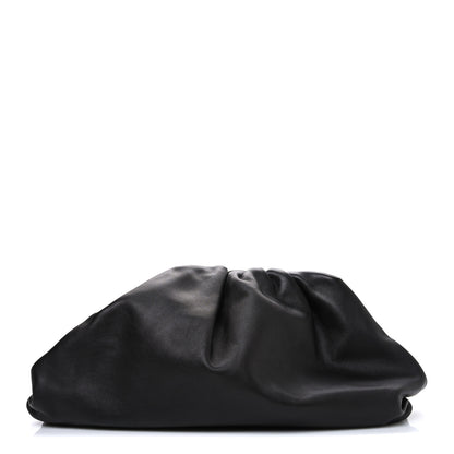 Bottega Veneta Smooth Butter Calf The Pouch Oversized Clutch Black 1 of 11