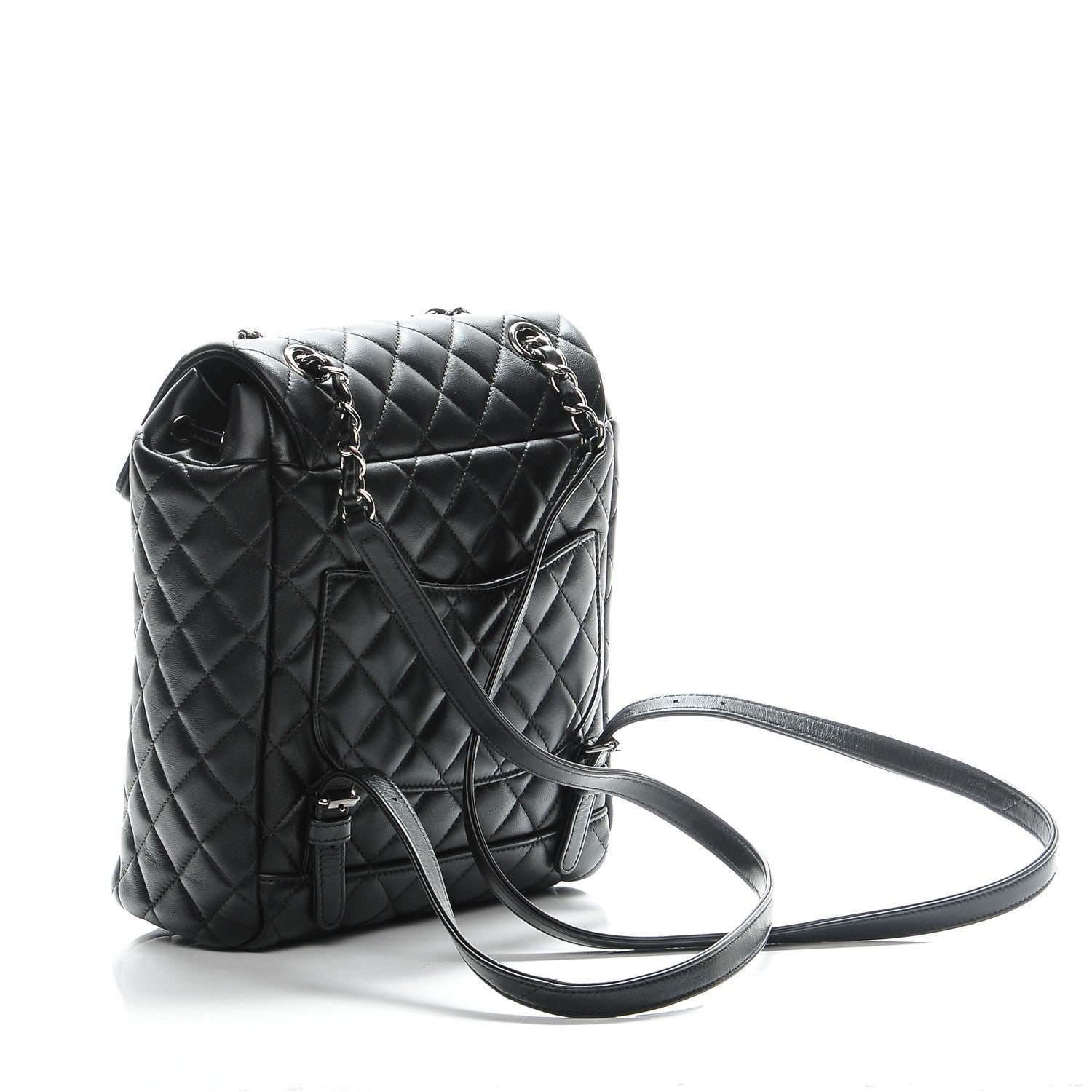Chanel Lambskin Quilted Small Urban Spirit Backpack Black 3 of 8