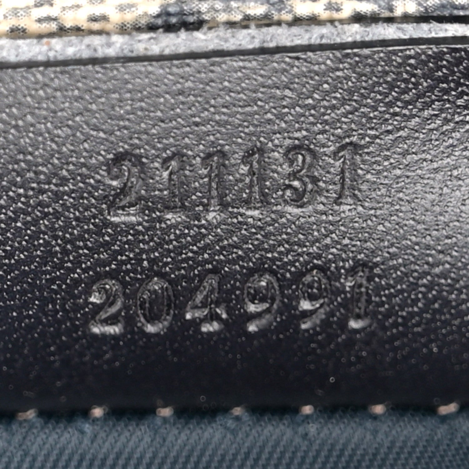 Gucci GG Plus Monogram Messenger Diaper Bag Navy 7 of 12