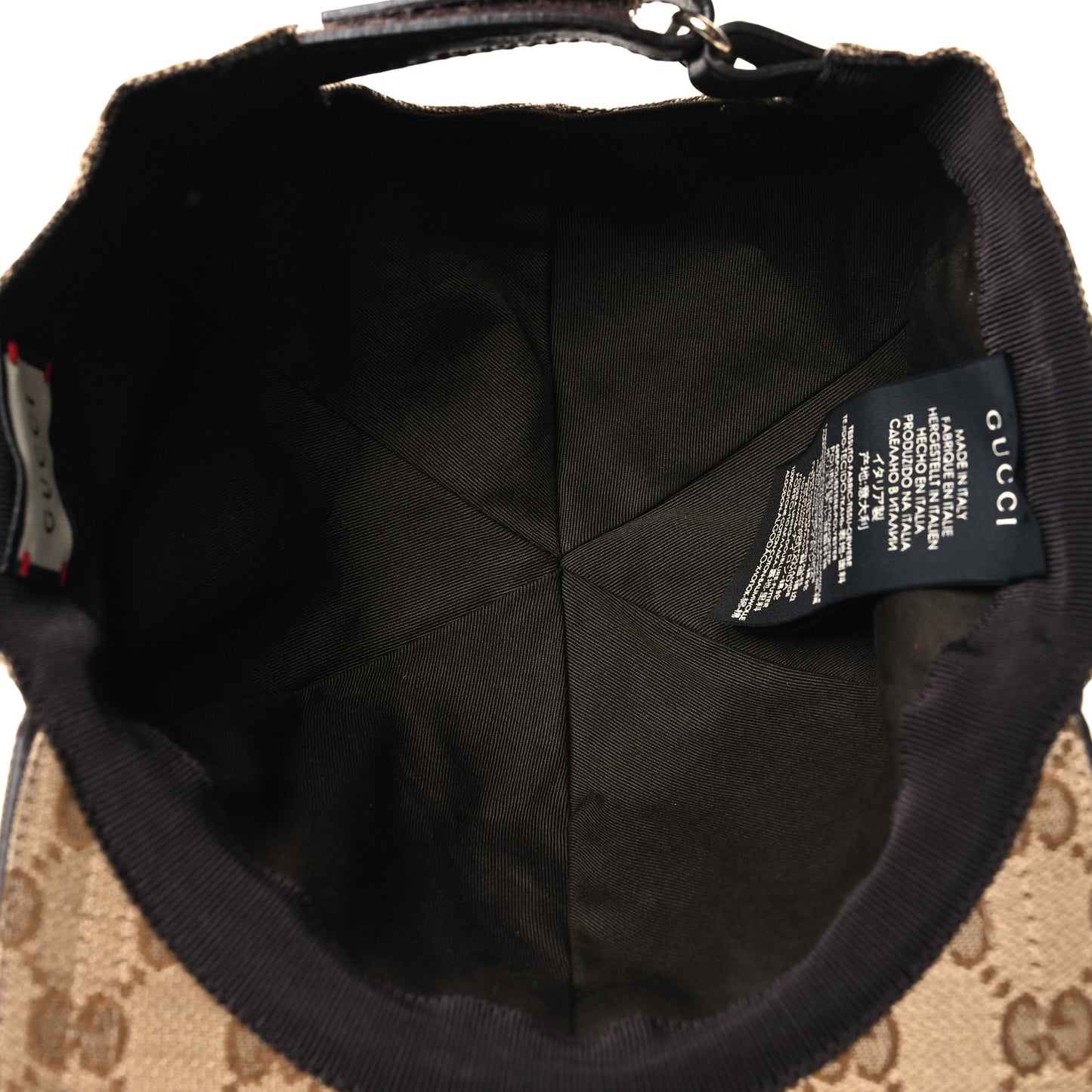 Monogram Web Baseball Hat L Beige Cocoa