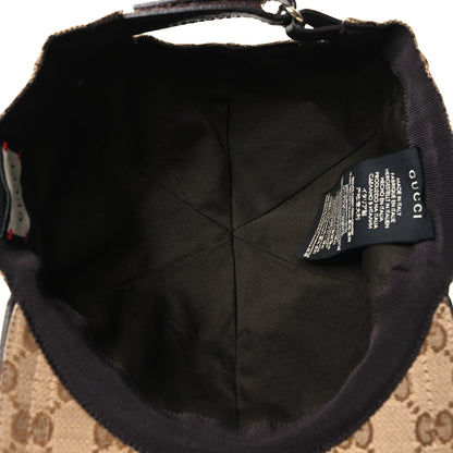 Gucci Monogram Web Baseball Hat L Beige Cocoa 7 of 9