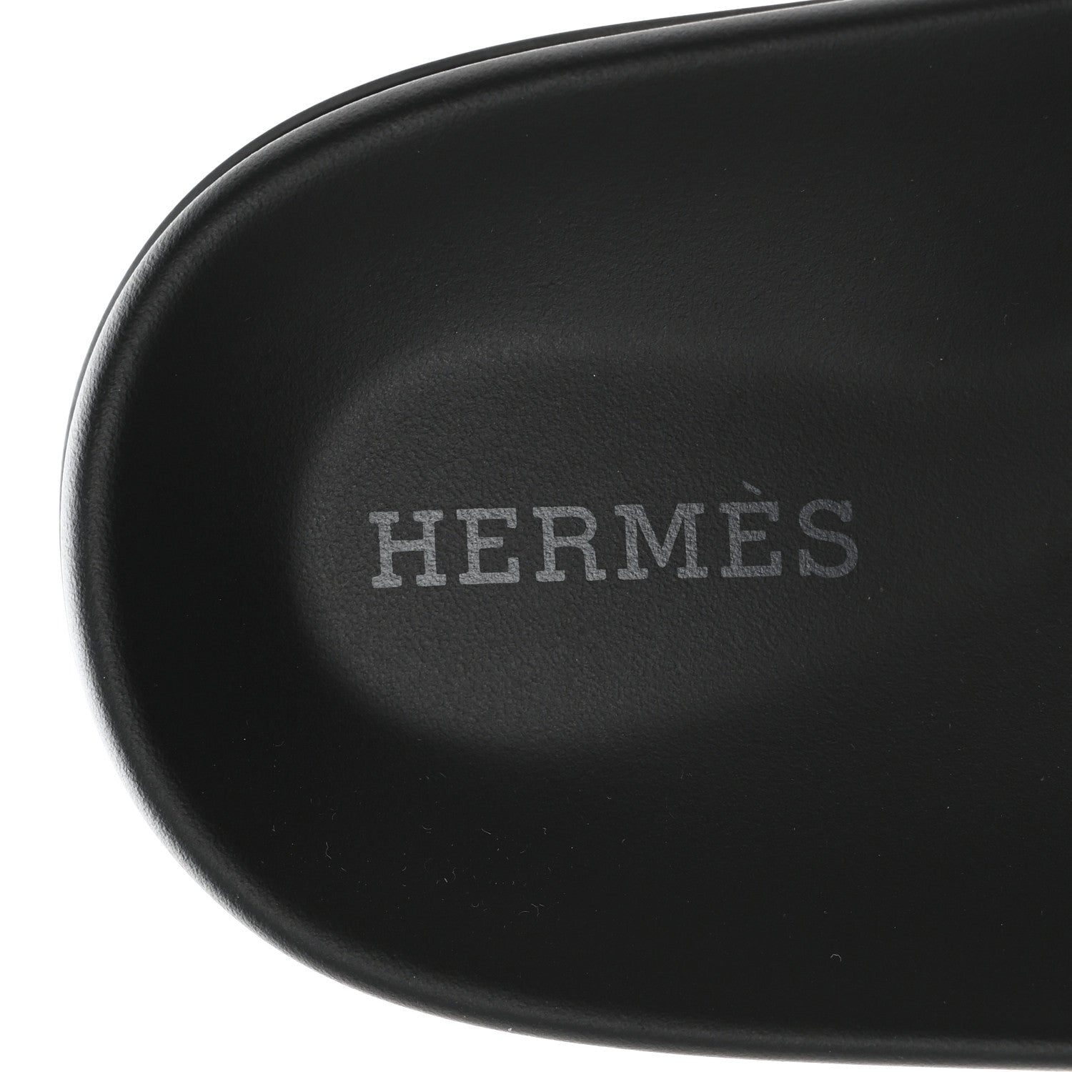 Hermes Calfskin Womens Chypre Sandals 37.5 White 7 of 10