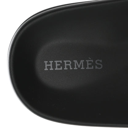 Hermes Calfskin Womens Chypre Sandals 37.5 White 7 of 10