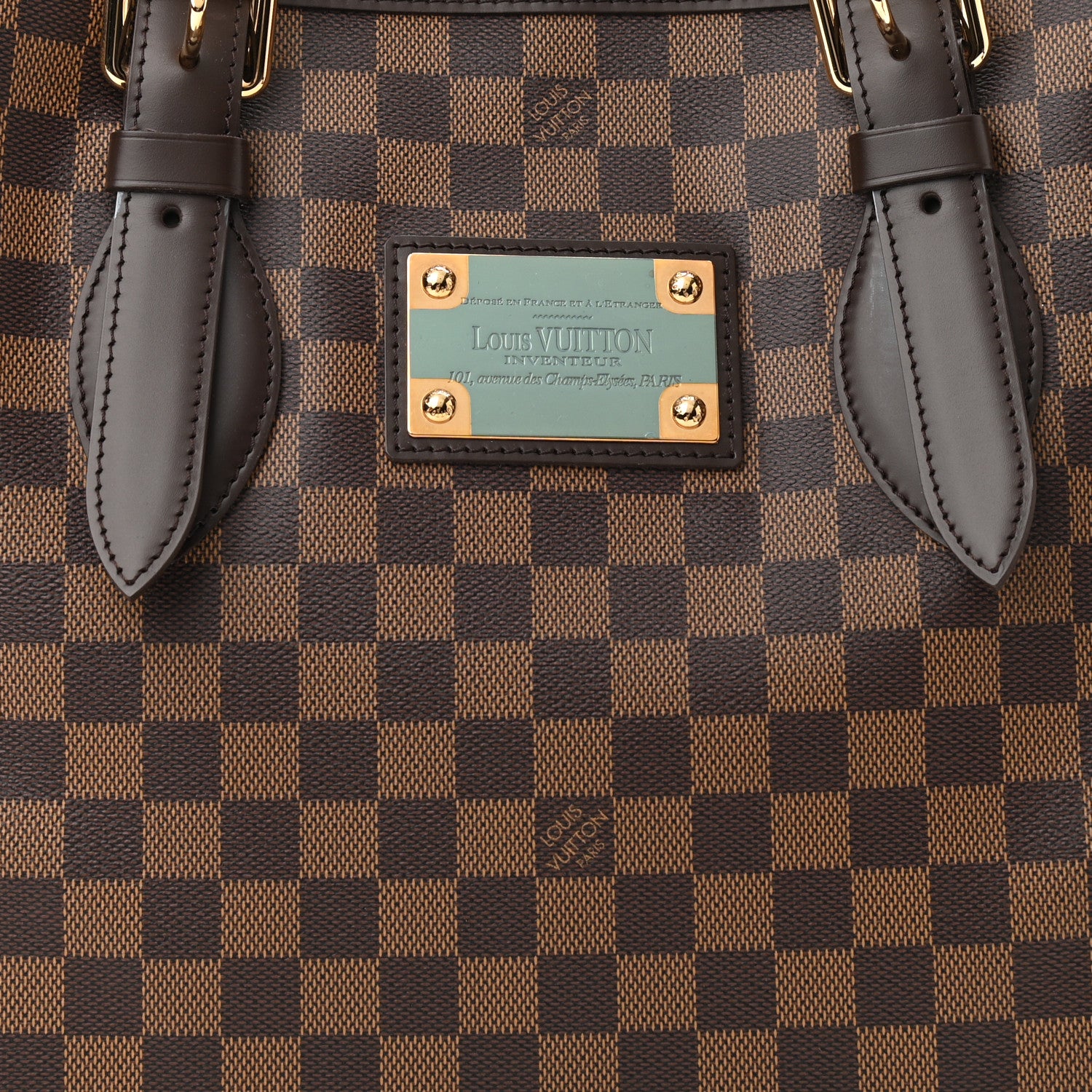 Louis Vuitton Damier Ebene Hampstead MM 7 of 11