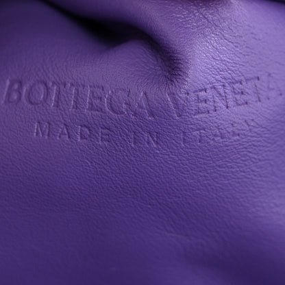 Bottega Veneta Smooth Butter Calf The Pouch Oversized Clutch Purple 6 of 11