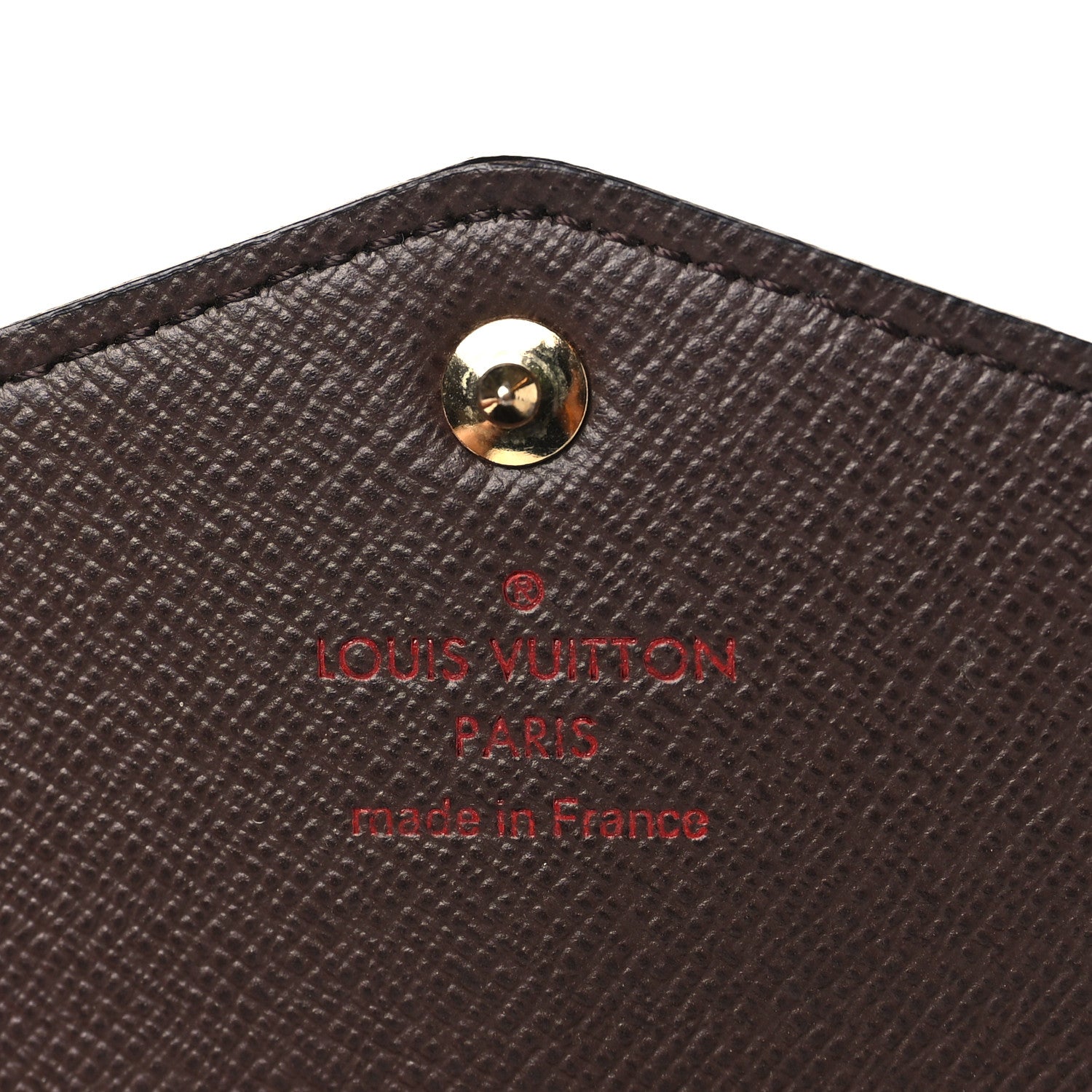 Louis Vuitton Damier Ebene Sarah Wallet NM 6 of 7