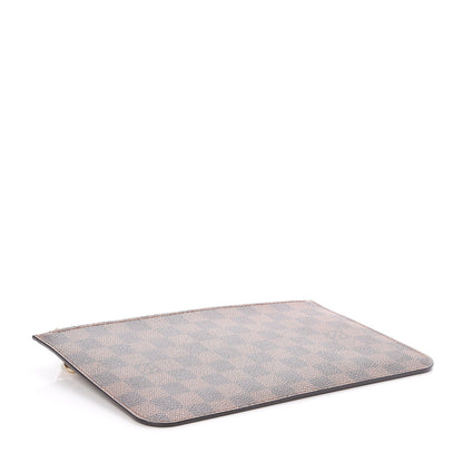 Louis Vuitton Damier Ebene Neverfull MM GM Pochette Rose Ballerine 4 of 7