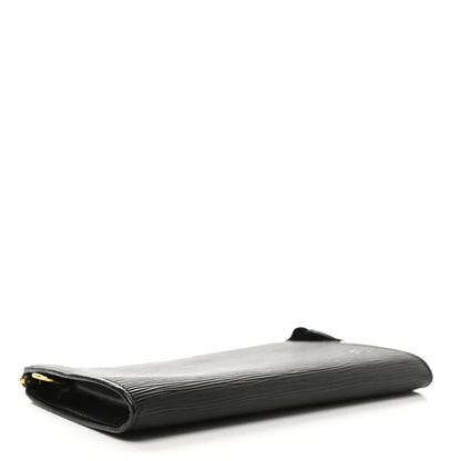 Louis Vuitton Epi Pochette Accessories 24 Black 3 of 5
