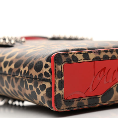 Christian Louboutin Calfskin Leopard Mini North South Cabata Tote Multicolor 7 of 9
