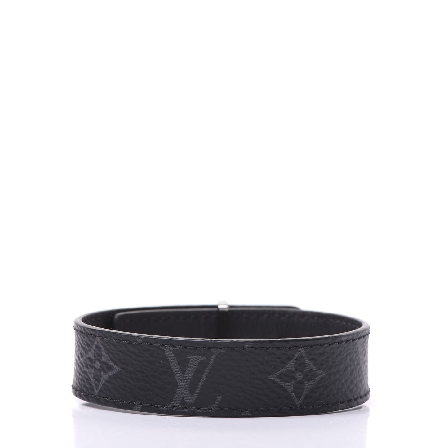 Monogram Eclipse LV Slim Bracelet 21