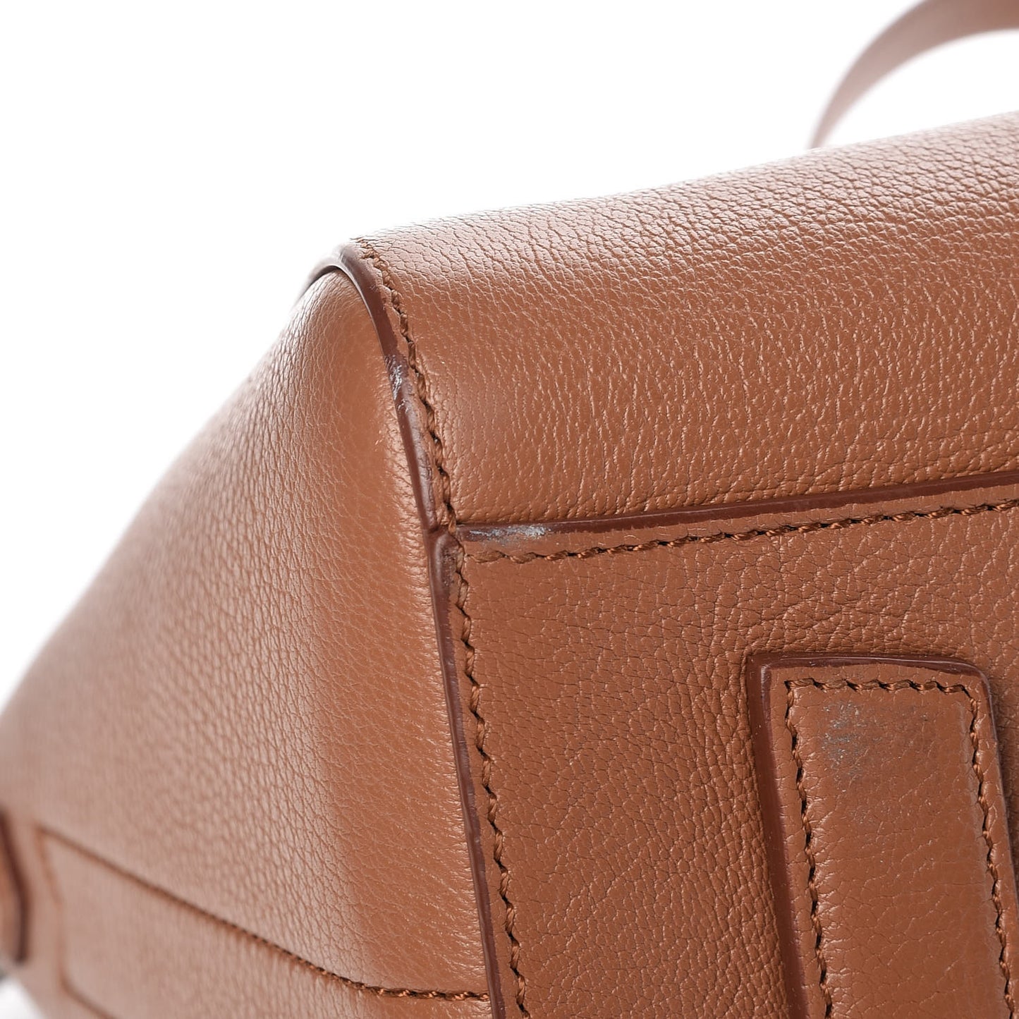 Sugar Goatskin Small Antigona Caramel