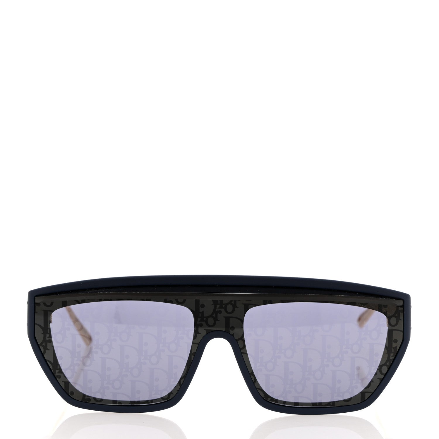 Christian Dior Oblique Diorclub M7U Mask Sunglasses Blue 2 of 8