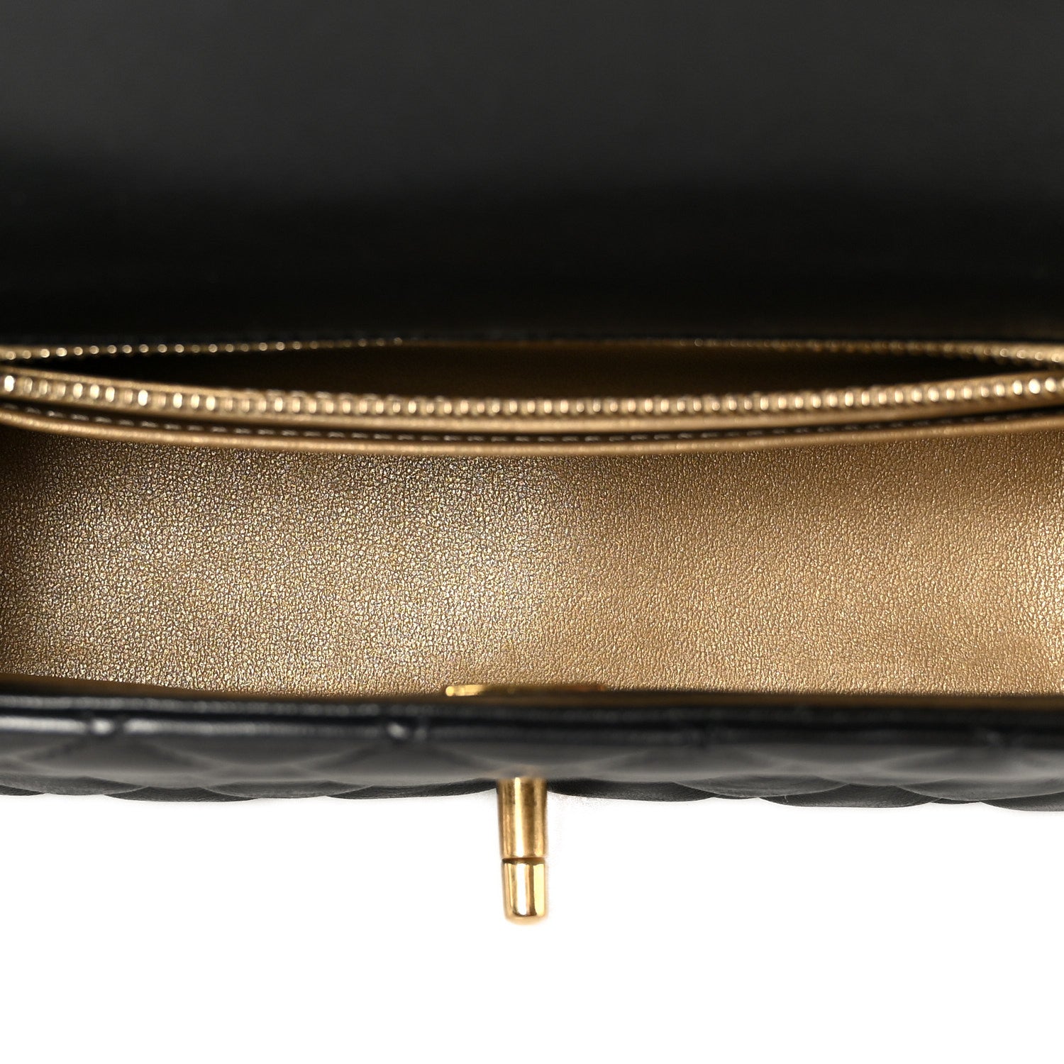Chanel Lambskin Quilted Mini Rectangular Pearl Crush Flap Black 5 of 12