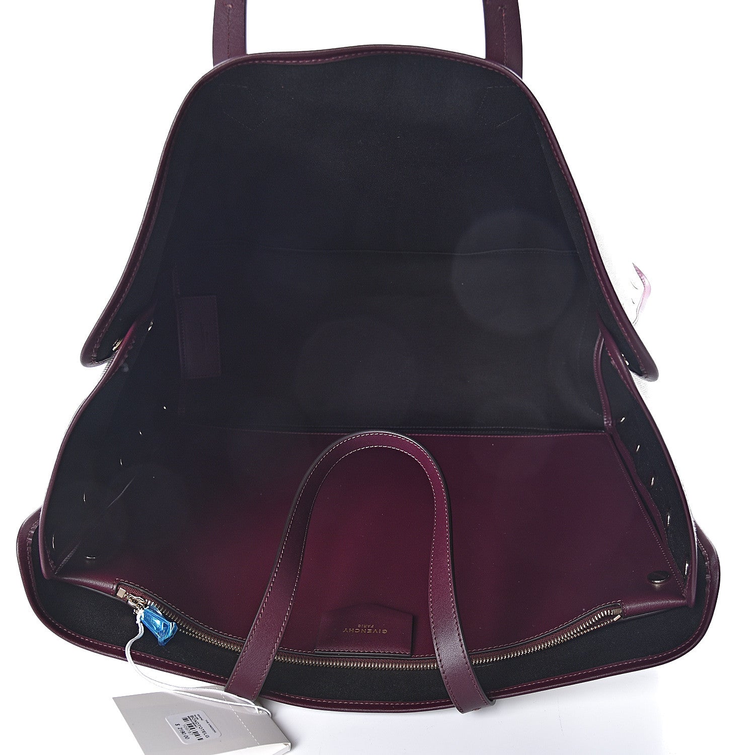 Givenchy Canvas Large Bond Shopper Tote Aubergine 5 of 10