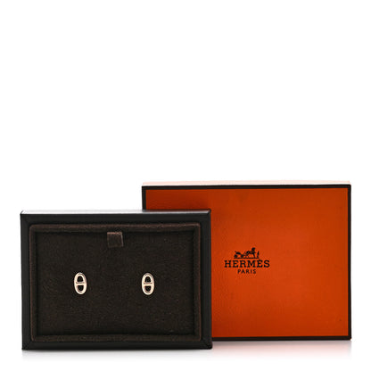Hermes 18K Rose Gold TPM Farandole Stud Earrings 5 of 5