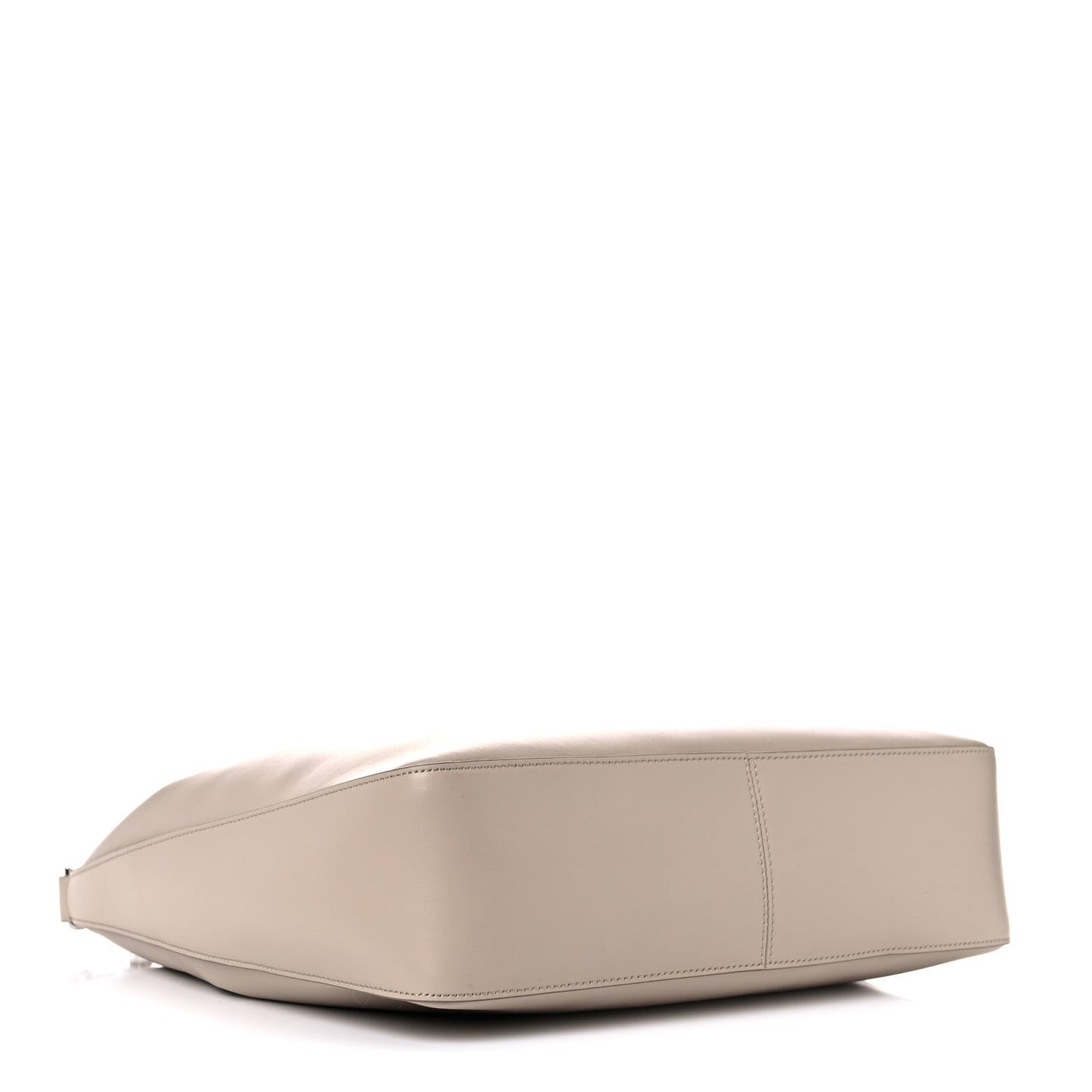 Smooth Calfskin Medium Moon Cut Out Shoulder Bag Dune