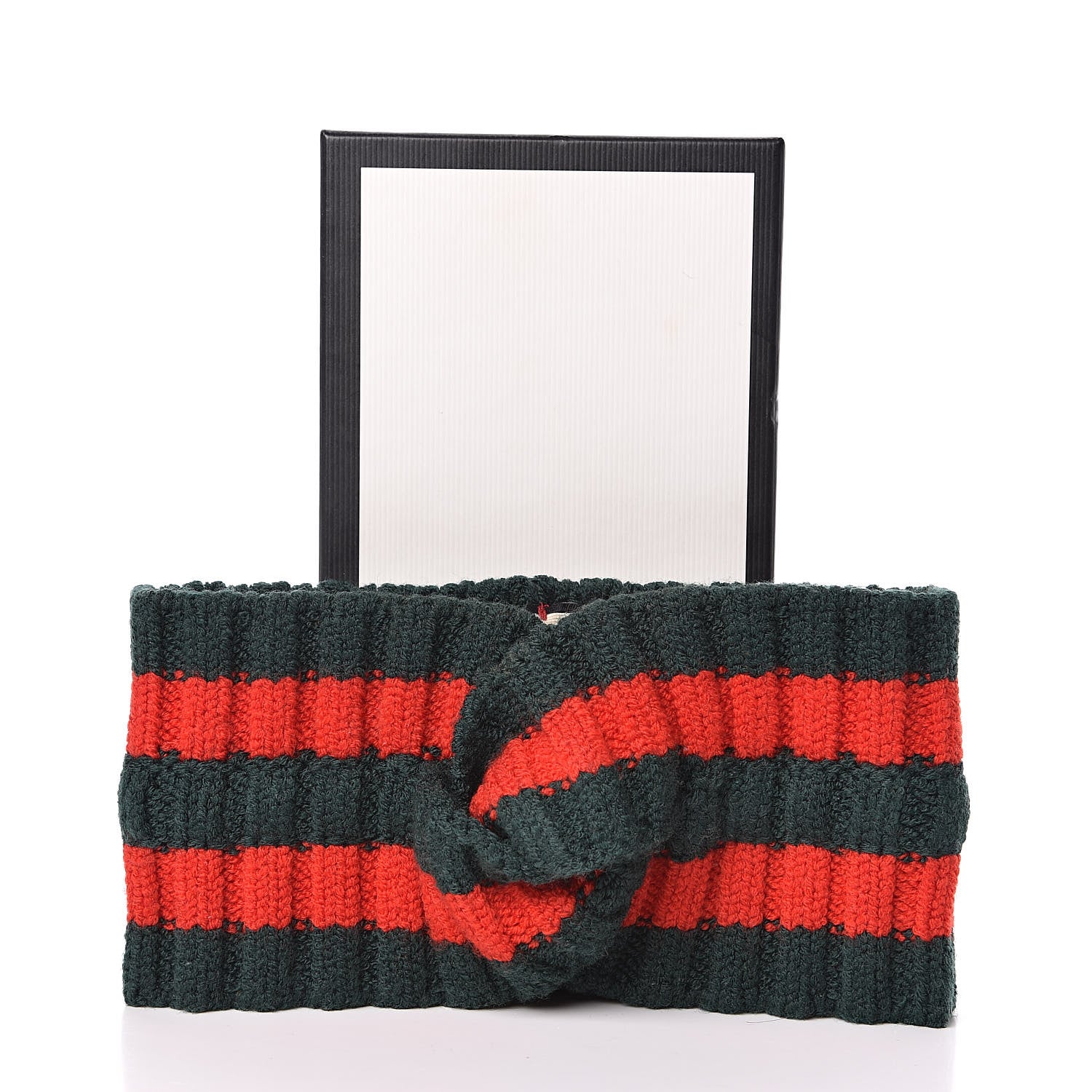 Gucci Wool Knit Web Headband M 57 5 of 5