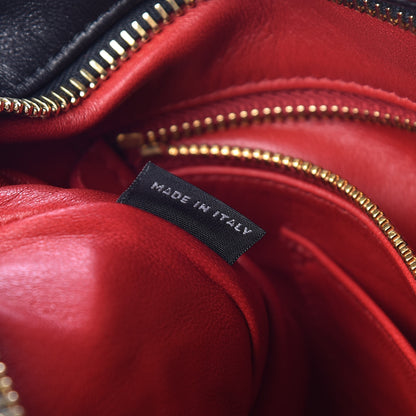 Prada Soft Calf Clutch Black 7 of 12