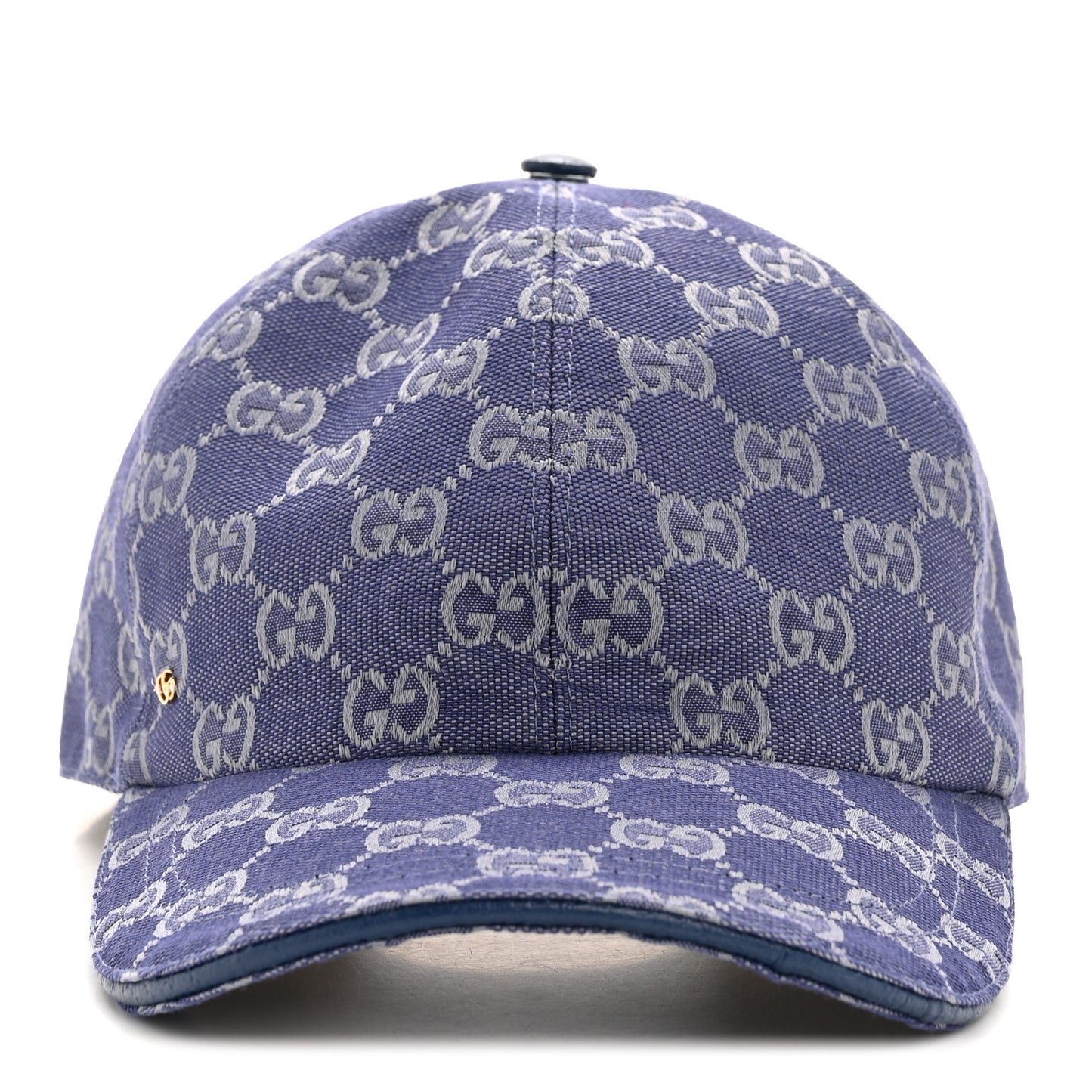 Monogram New GG Baseball Hat L Blue Grey