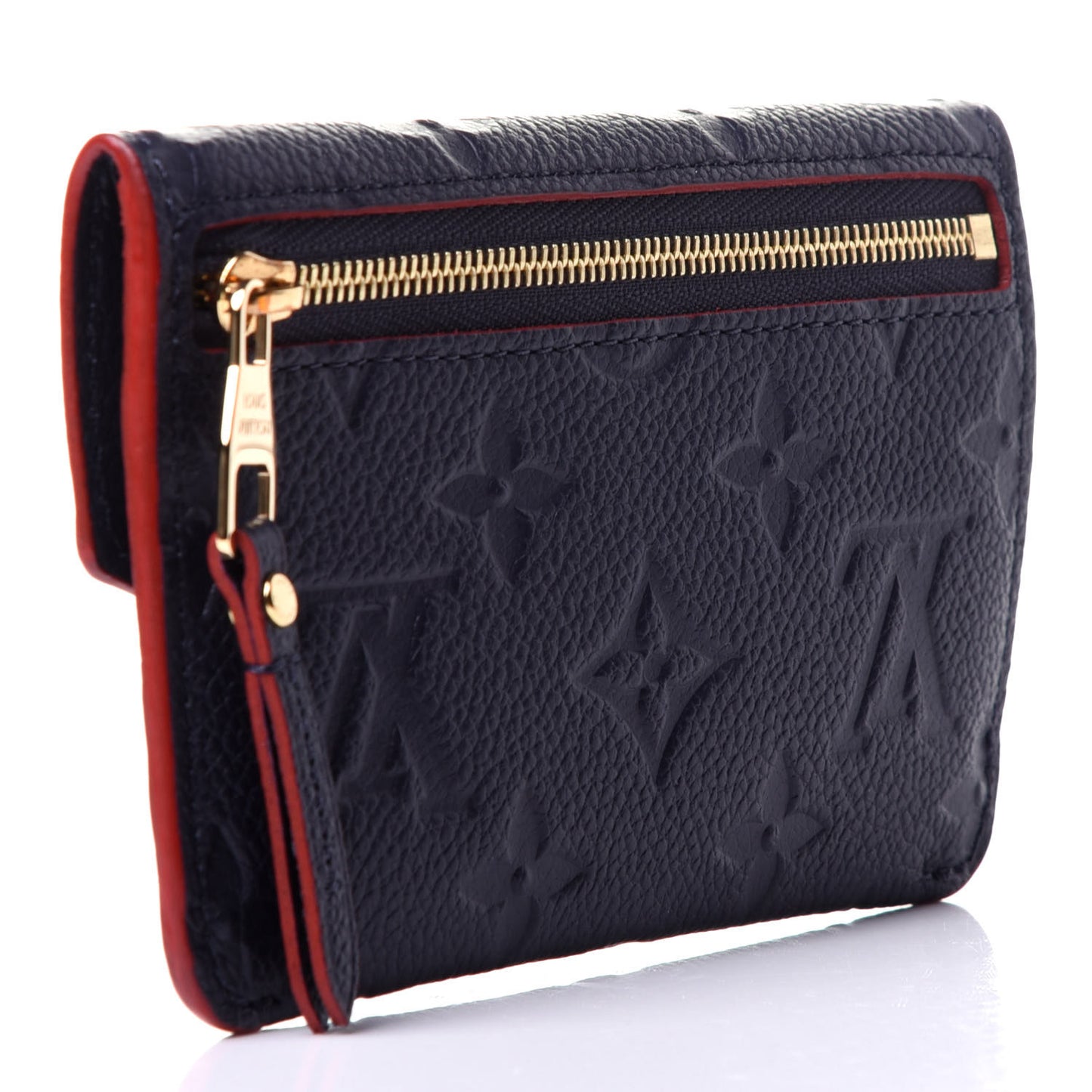 Empreinte Key Pouch Marine Rouge