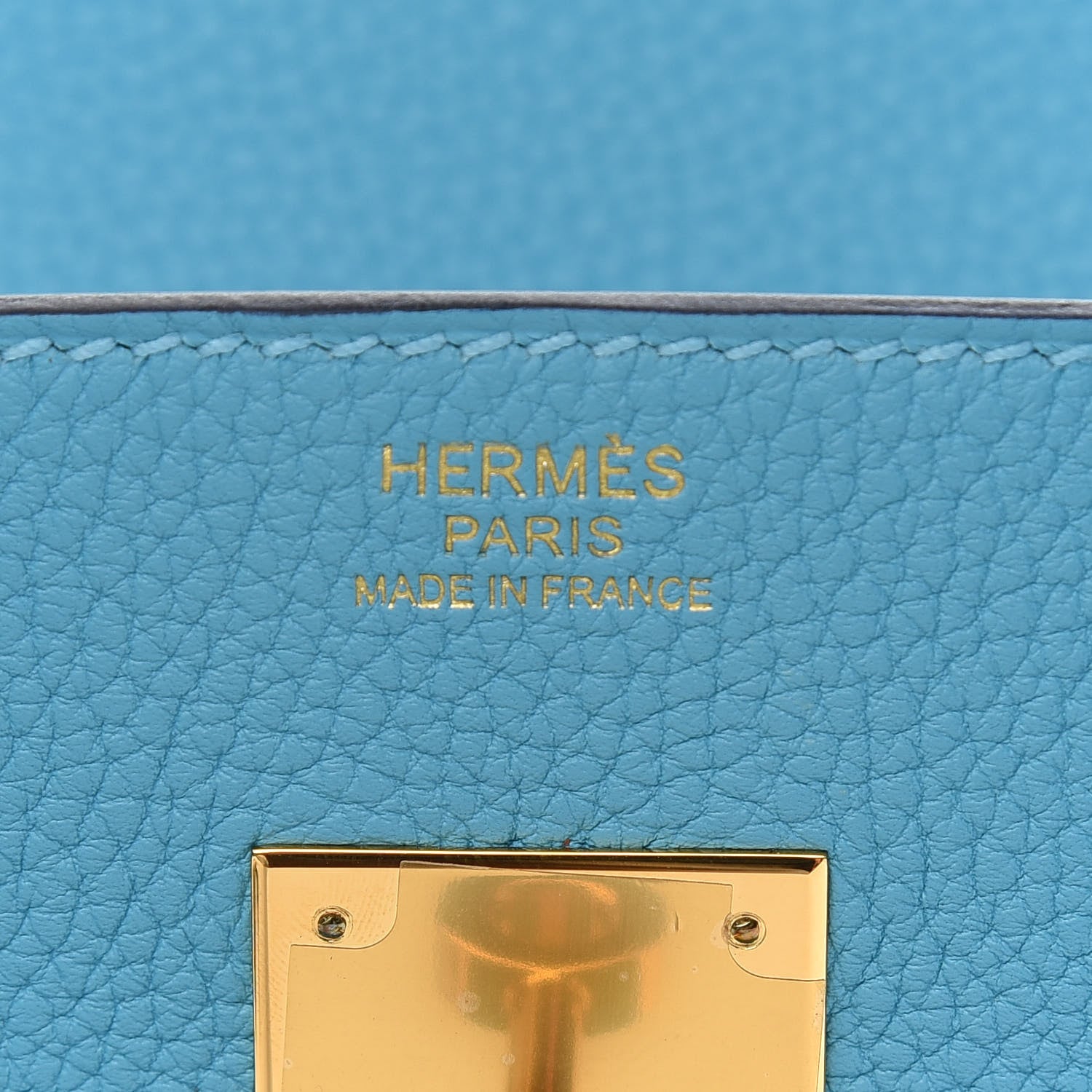 Hermes Togo Birkin 30 Blue Du Nord 6 of 10